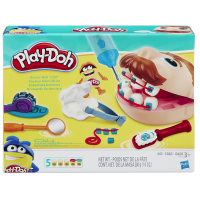 Brinquedo Conjunto Massinha de Modelar Play-Doh Dentista B5520 - Hasbro