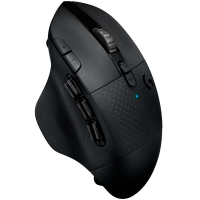 Mouse Sem Fio Gamer Logitech G604 Hero 16k Lightspeed Bluetooth 15 Botões 16000 DPI - 910-005648