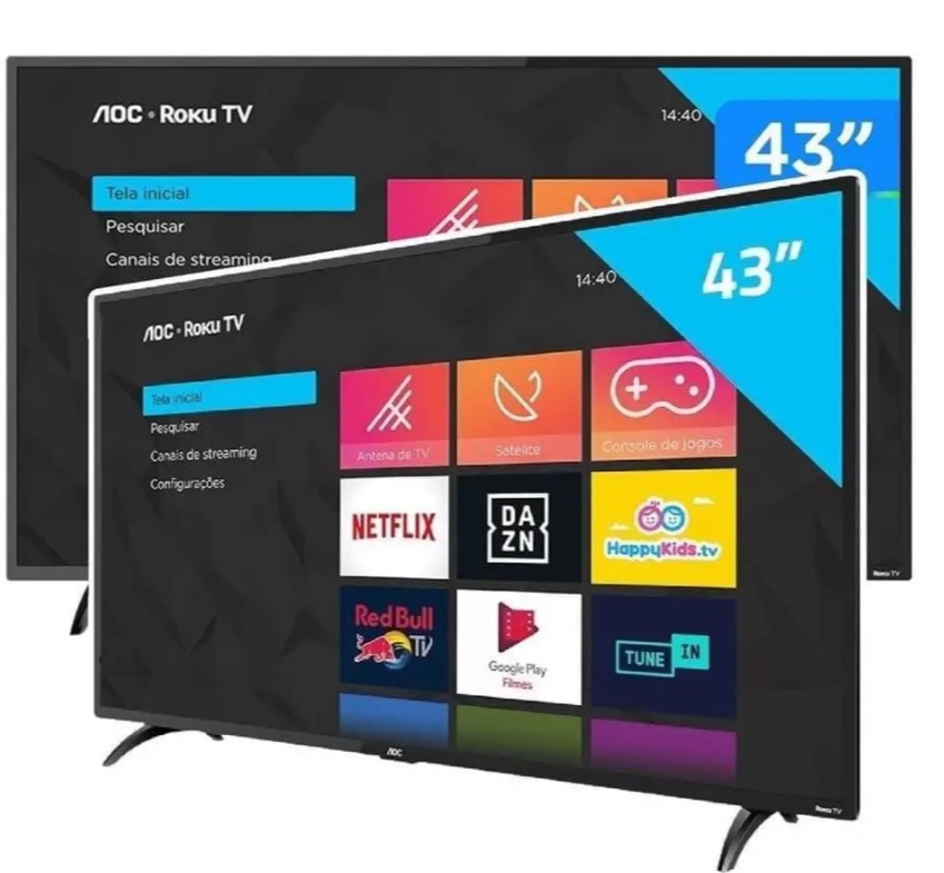 smart tv roku aoc 43