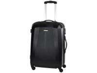 Mala de Viagem Samsonite Média 23kg Rígida – Expansiva com Giro 360º Hudson Preta – Magazine