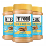Pasta de Amendoim Crocante Fit Food 450g