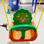 Balanço Fofossauros Xalingo Verde/Laranja