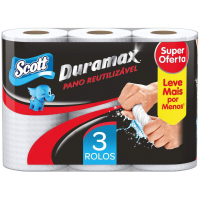 Pano SCOTT DURAMAX Rolo Multiuso - 174 panos