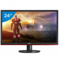 Monitor Gamer AOC Sniper G2460VQ6 24” LED - Widescreen Full HD HDMI VGA 83KHz 1ms
