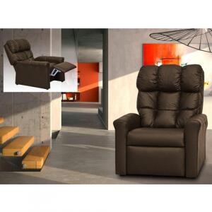 Poltrona do Papai Reclinável Pajero 2 Posições - Marrom