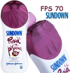 Protetor Solar Praia e Piscina FPS 70, Johnson’s, 120 ml