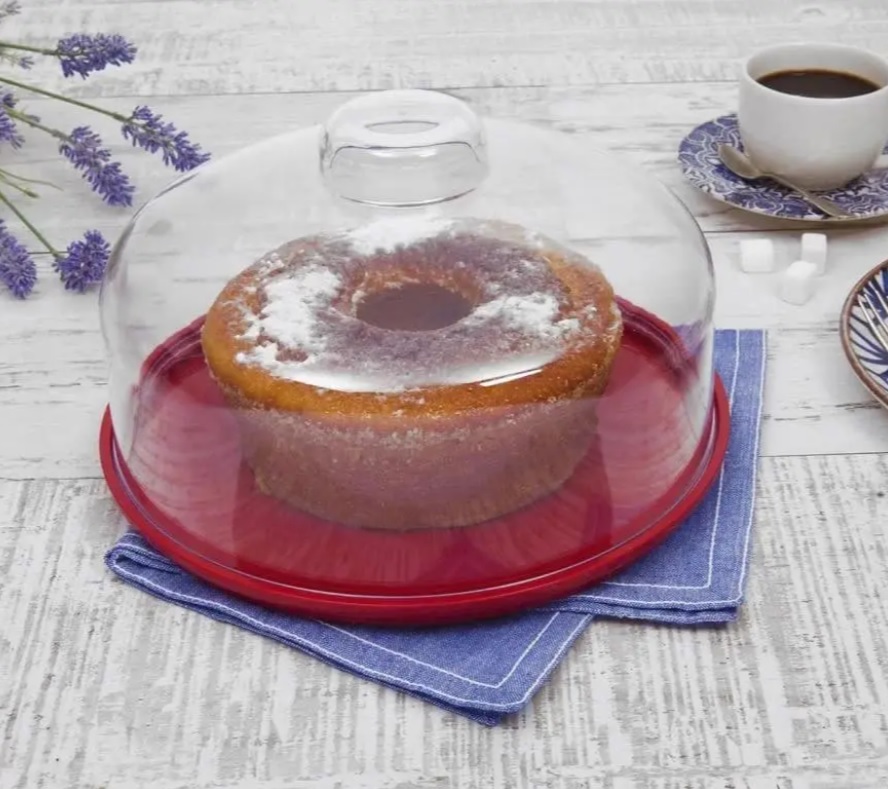 Boleira Redonda com Tampa Coza Cozy – Cake 25cm