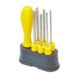 Jogo de Chaves de Fenda com Pontas Intercambiáveis, Conjunto de 6 Peças – Tramontina