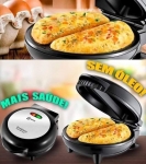 Omeleteira Elétrica Lenoxx Preta – Gourmet Inox