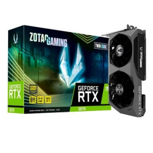 Placa de Vídeo Zotac NVIDIA GeForce RTX 3070 Twin Edge 8GB GDDR6 - ZT-A30700E-10P