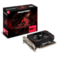 Placa de Vídeo PowerColor Radeon RX 550 Red Dragon 2GB GDDR5 64Bit - 2GB64BD5-DH