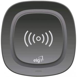 Carregador Wireless de Mesa Para Celular - Tecnologia Qi Preto Wq1Bk - Elg