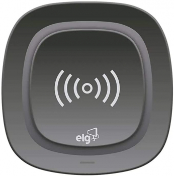 Carregador Wireless De Mesa Para Celular – Tecnologia Qi – Preto – Wq1Bk – Elg, Elg, Wq1Bk, Preto