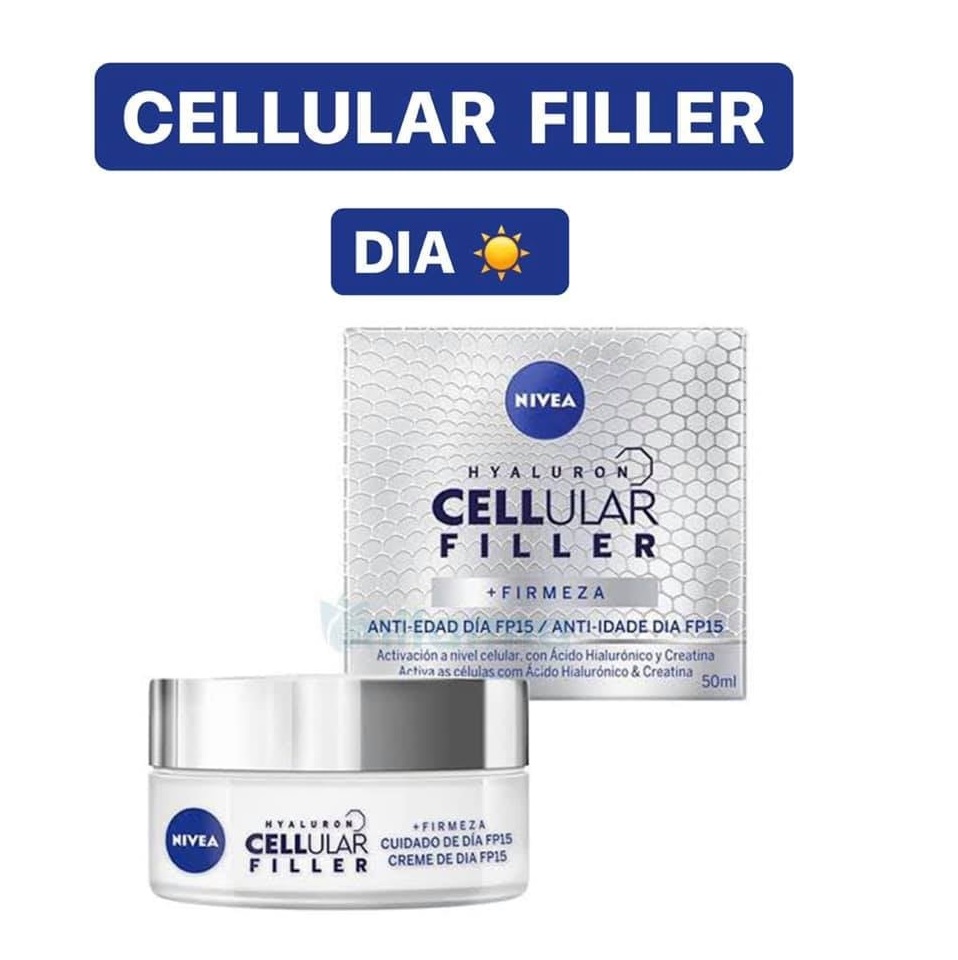 Creme Facial Antissinais Nivea Cellular Dia – FPS30 52gg