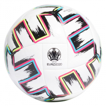 Bola de Futsal Adidas Euro 2020 Uniforia Match Ball Replica Training Sala – Branco e Preto