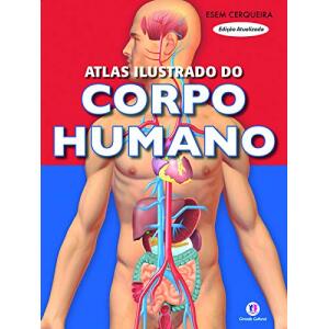Livro Atlas Ilustrado do Corpo Humano - Esem Esem Cerqueira
