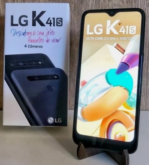 Smartphone LG K41S 3GB/32GB, Preto