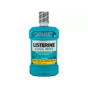Antisséptico Bucal Listerine Cool Mint - Hortelã 1500ml