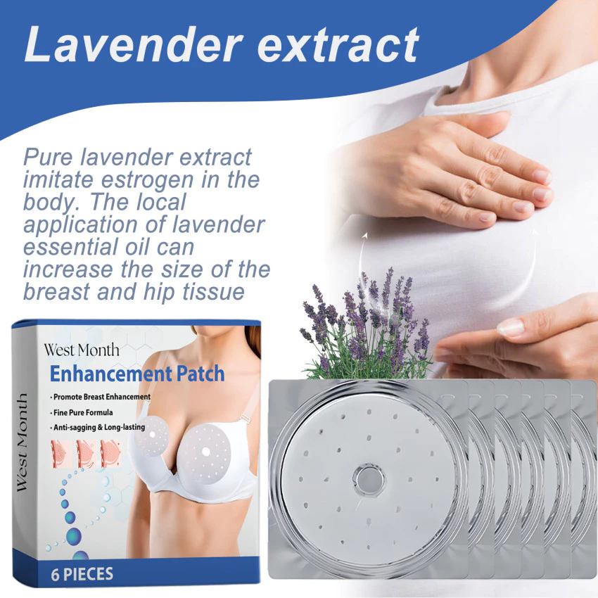 6 Pçs Remendos De Ampliação Do Peito Realçador Promover Hormônio Feminino Elevador Endurecimento Crescimento Plumping Massagem Remendo na Shopee