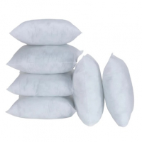 6 Refil De Almofada 45cm X 45cm De Fibra Ecológica ótimo Custo Beneficio na Shopee