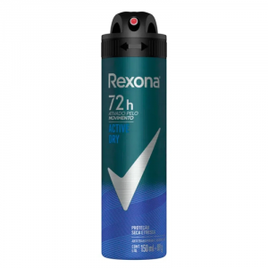 6 Unidades Desodorante Rexona Men MotionSense Active Dry - 150ml na Droga Raia