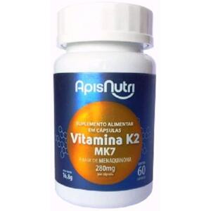 Apisnutri Suplemento de Vitamina K2 - 60 Capsulas
