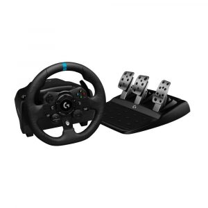 Volante Logitech G923 Racing Wheel para PS5, PS4 e PC com Force Feedback Trueforce - Logitech