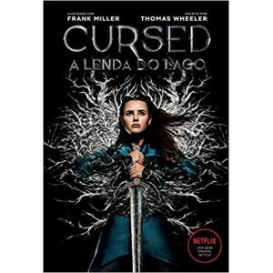 Livro Cursed – A lenda do lago: Sobrecapa da série Netflix