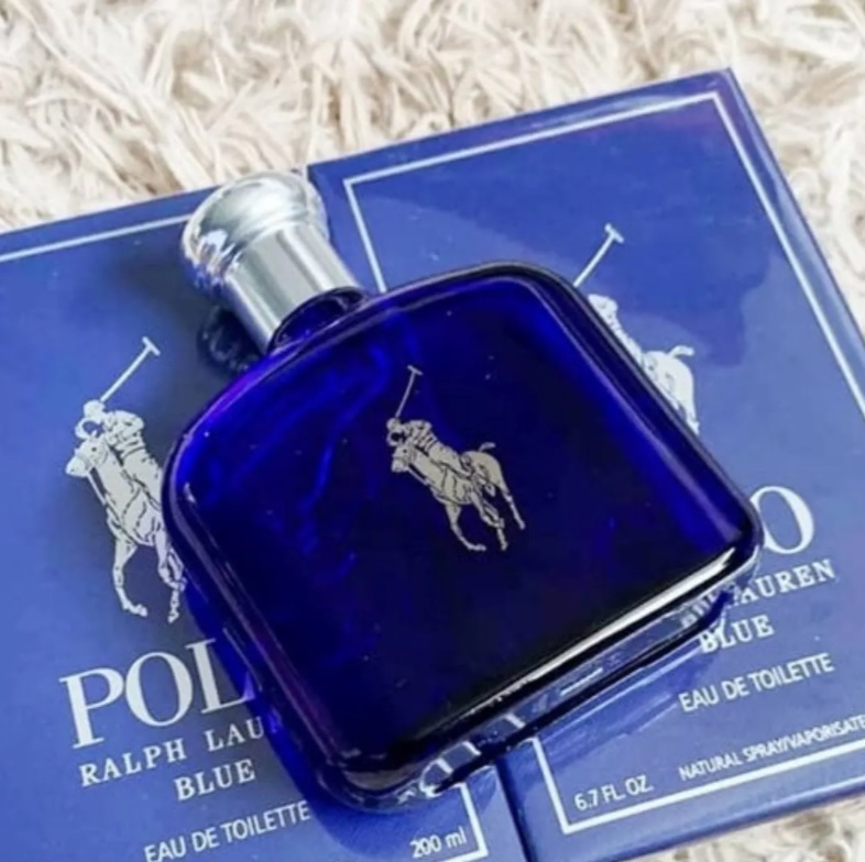 Polo Blue Ralph Lauren – Perfume Masculino – Eau de Toilette 200ml – Incolor