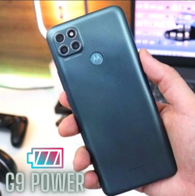 Smartphone Motorola Moto G9 Power 128GB, 4GB RAM, Tela de 6.8”, Câmera Traseira Tripla, Android 10 e Processador Octa-Core