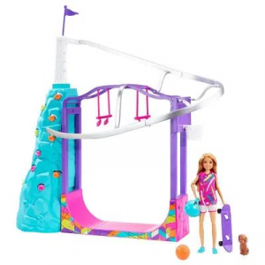 Playset e Boneca Barbie - Stacie - Esportes Radicais - Mattel GBK61