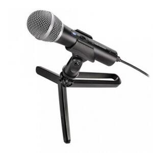 Microfone Audio-Technica Cardioide Dinâmico XLR, USB - ATR2100X-USB