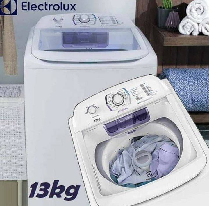Máquina de Lavar 13kg Electrolux Turbo Economia, Silenciosa com Jet&Clean e Filtro Fiapos (LAC13)