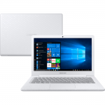 Notebook Flash F30 Intel Celeron 4GB 128GB SSD Full HD LED 13.3″ W10 Branco- Samsung