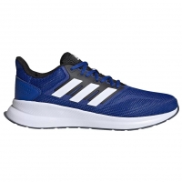 Tênis Adidas Runfalcon Masculino - Azul Royal e Branco (Nº44)