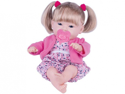 Boneca Dolls Collection Bebê Feliz com Acessórios – Super Toys