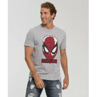 Camiseta Masculina Homem Aranha Manga Curta Marvel Tam G