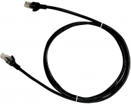 Cabo de Rede Pluscable Cat.6 10M Preto Patch Cord – Pc-Eth6U100Bk