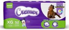 Fralda Cremer Disney – XG – Hiper – 52 Unidades