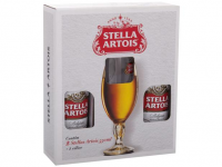 Kit Cerveja Stella Artois Lager 2 Unidades 550ml – com Cálice