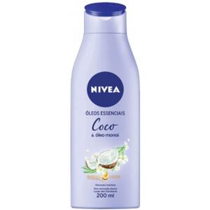 2 Unidades Nivea Hidratante Desodorante Nivea Coco e Óleo Monoi - 200ml