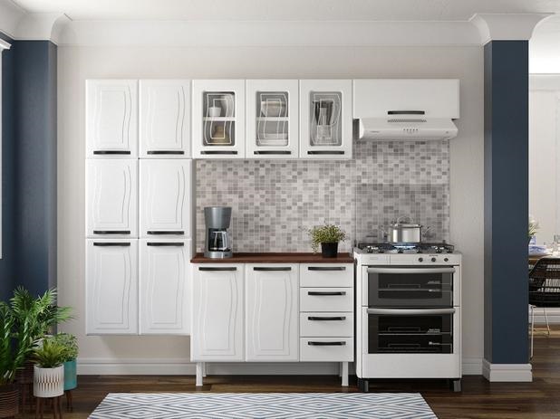 Cozinha Compacta Colormaq Barcelona 10 Portas – Aço