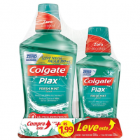 Enxaguante Bucal Colgate Plax Fresh Mint 500ml - Colgate Plax Icefusion 250ml