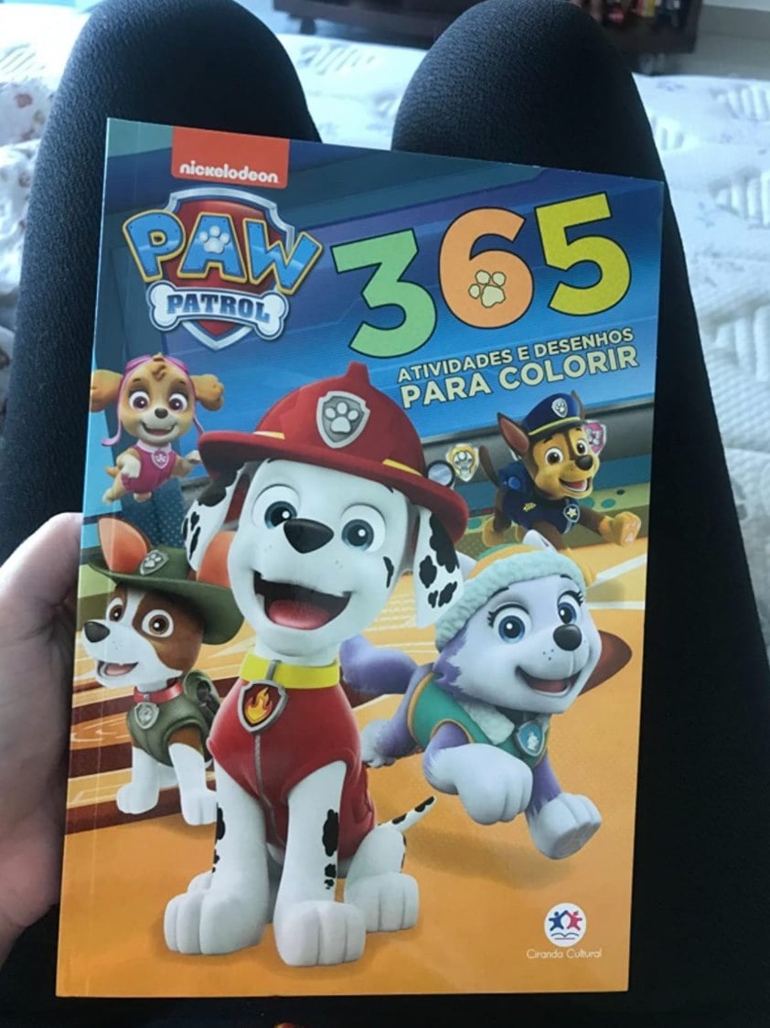 Patrulha canina – 365 atividades e desenhos para colorir: Atividades e desenhos para colorir