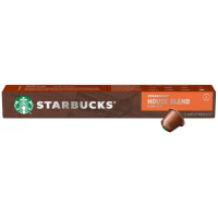 7 Unidades  Cápsula de Café Nespresso House Blend Lungo - Starbucks 10 (70) Cápsulas