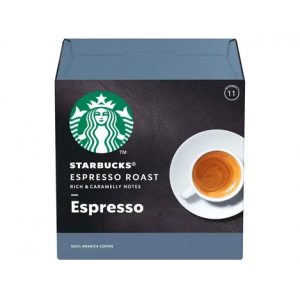 7 Unidades - Cápsula Espresso Nescafé Espresso Roast - Dolce Gusto Starbucks