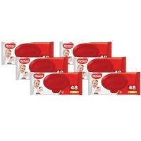 Lenços Umedecidos Huggies Supreme Care - 48 Unidades Cada 6 Pacotes - Na Compra De 3 Kits