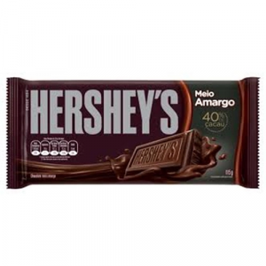 Chocolate Meio Amargo 92g - Hersheys