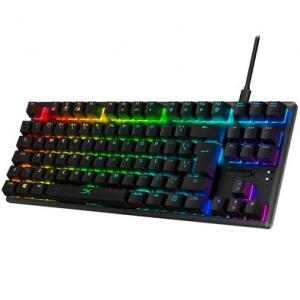 Teclado Mecânico Gamer HyperX Alloy Origins Core, RGB, Switch HyperX Red, ABNT2 - HX-KB7RDX-BR