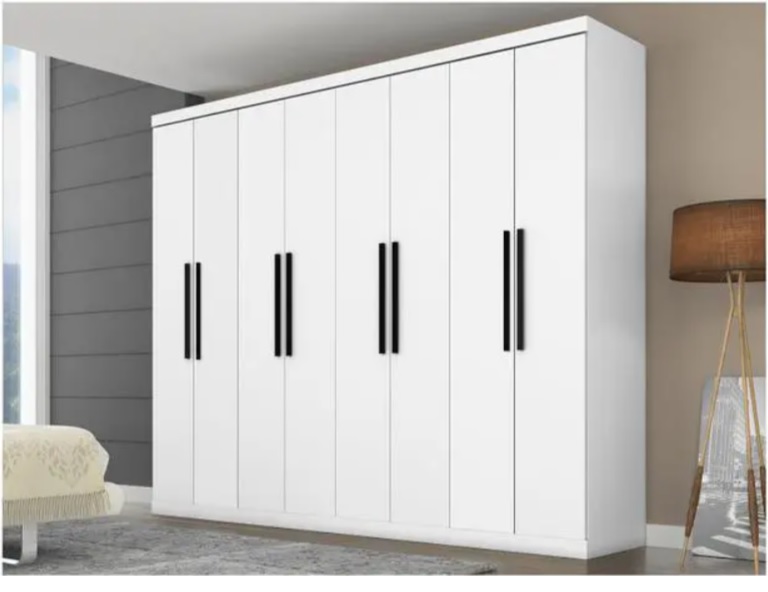Guarda-roupa Casal 8 Portas 4 Gavetas Araplac – 1684
